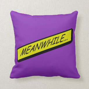 Comicstrip Kissen - unterdessen…