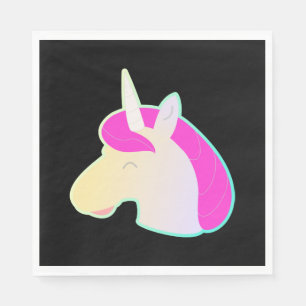Comicstyle einhorn! serviette
