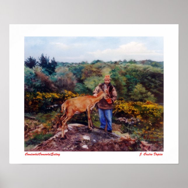 Comiendo/Comendo/Eating Poster (Vorne)