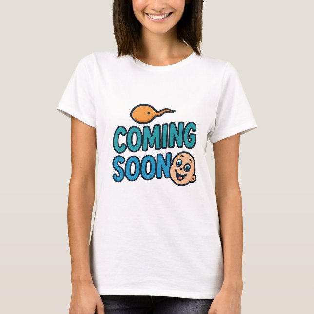 coming soon  T-Shirt (Vorderseite)