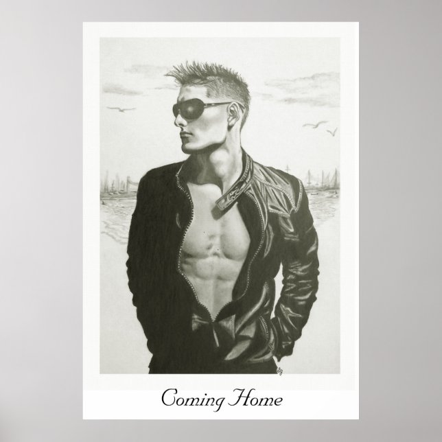 Coming Zuhause Print Poster (Vorne)
