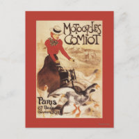 Comiot Motocycle Woman and Gänse Promo Poster