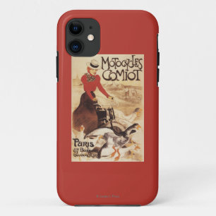 Comiot Motocycles Frau und Gänsepromo-Plakat Case-Mate iPhone Hülle