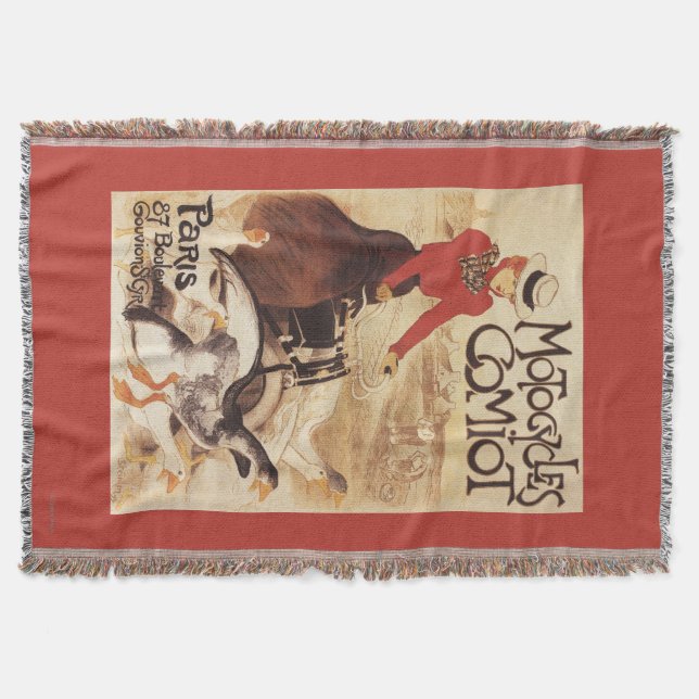 Comiot Motocycles Frau und Gänsepromo-Plakat Decke (Vorderseite)