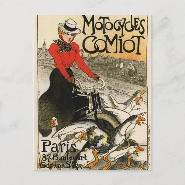 Comiot Motorräder Postkarte (Vorderseite)