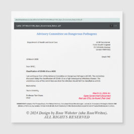 Comité consultatif par RoseWrites Carte magnétique