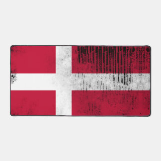 Comite Gaming Desk Mat - Dänische Flagge Schreibtischunterlage