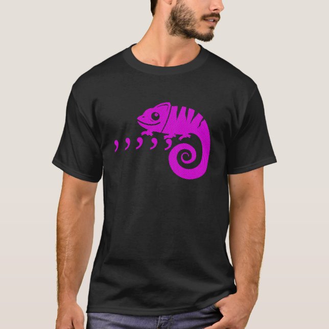 Comma Chameleon 80's Karma T-Shirt (Vorderseite)
