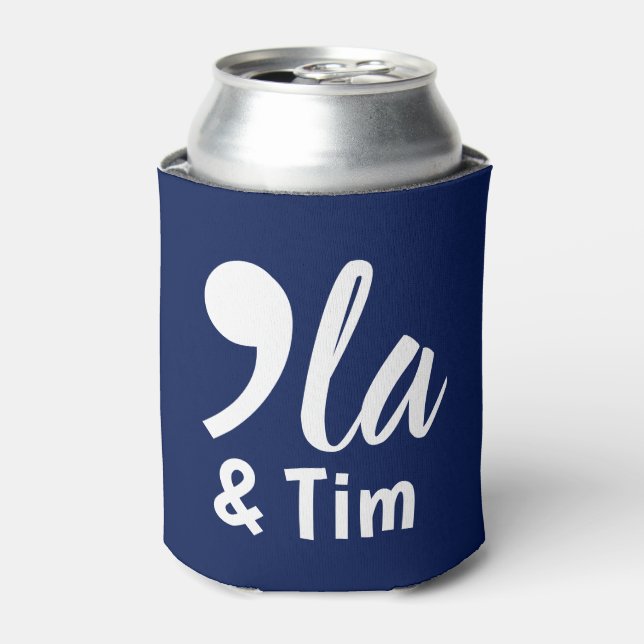 Comma Kamala und Tim 2024 Dosenkühler (Kanne Vorderseite)