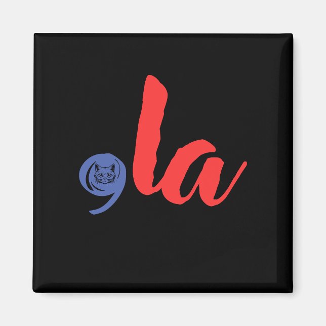 Comma La 2024 for President Election 2024 Funny Magnet (Vorne)