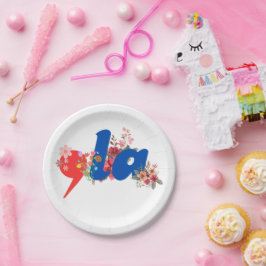 Comma la Blume Pappteller