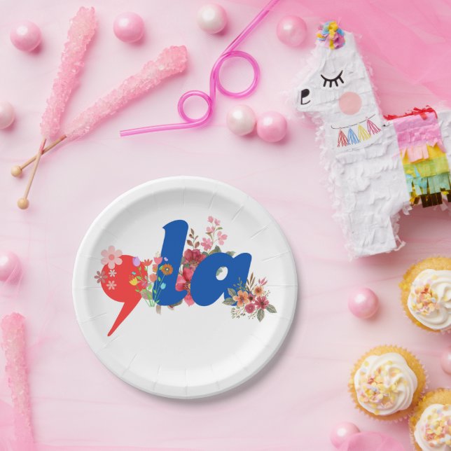 Comma la Blume Pappteller (Party)