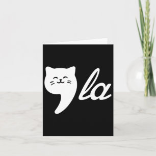 Comma La Cat Ladys for Kamala Harris Kinder Mädche Karte
