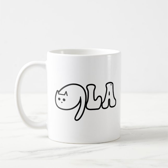 Comma La Cat Ladys for Kamala Kaffeetasse (Links)