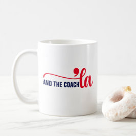 Comma la & Coach | Kamala Harris Coach Kaffeetasse