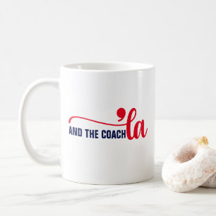 Comma la & Coach   Kamala Harris Coach Kaffeetasse