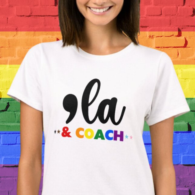 Comma la & Coach Kamala Harris Progressiver Preis T-Shirt (Von Creator hochgeladen)