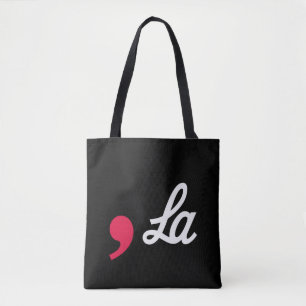 Comma La Funny Punctuation Kamala Harris Tasche