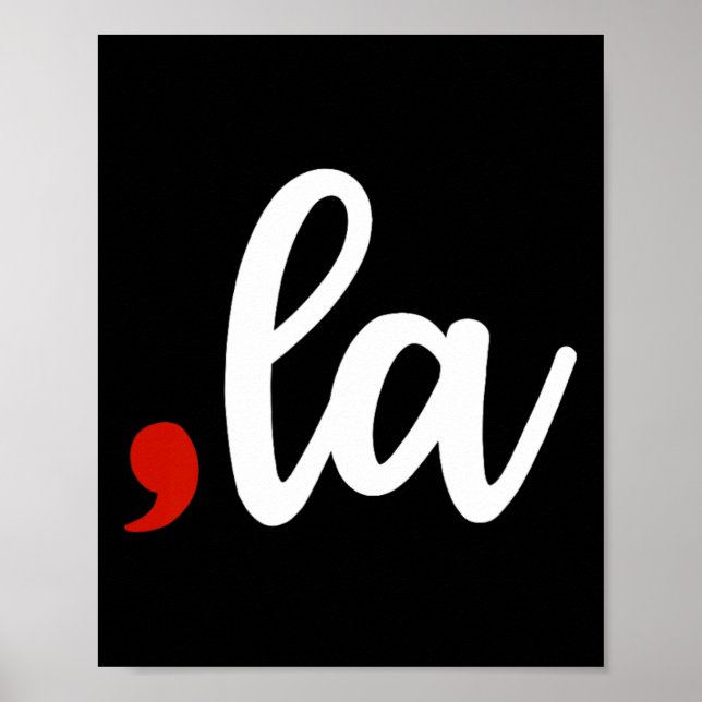 Comma La Kamala 2024 Comma La 1 Poster (Vorne)