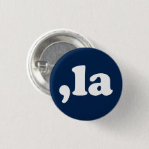 Comma La kamala Aussprache Typografie Marine blau