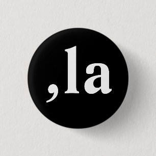 Comma La / Kamala für VP Rebus Button