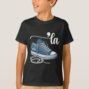 Comma La Kamala Harris024 Niedlich Shoes Election0 T-Shirt