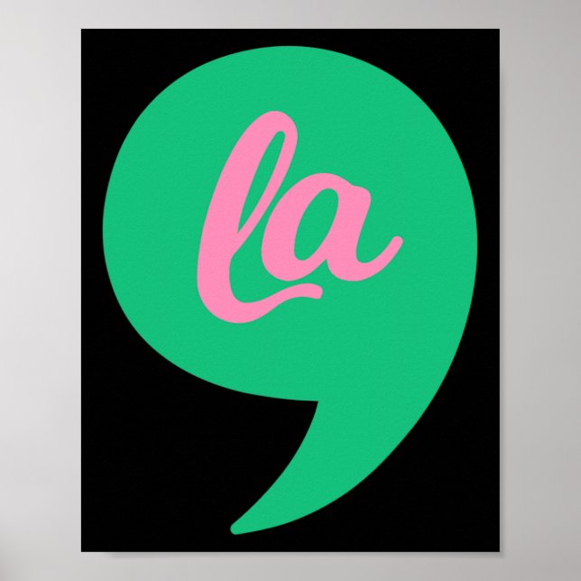 Comma La Kamala Harris 2022 Wahlkosten Poster (Vorne)