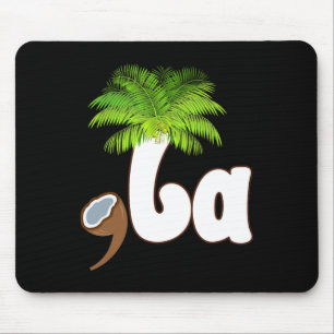 Comma La Kamala Harris 2024 Präsident Funny Kamala Mousepad