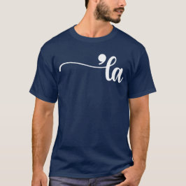 Comma La | Kamala Harris Blue T-Shirt