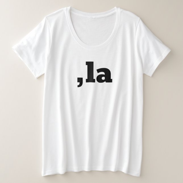 Comma La Kamala Harris - Conception de texte custo (Design devant)