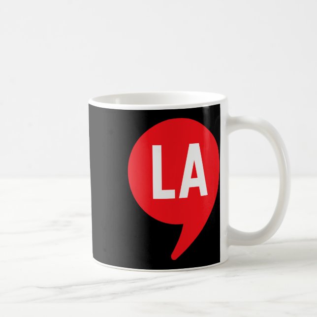 Comma La Kamala Harris For President Campaign Vote Kaffeetasse (Rechts)