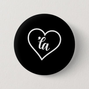 Comma La Kamala Harris für die Präsidentschaftswah Button