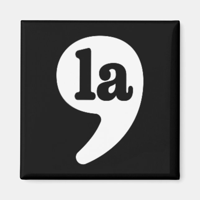 Comma La Kamala Harris für die Präsidentschaftswah Magnet (Vorne)