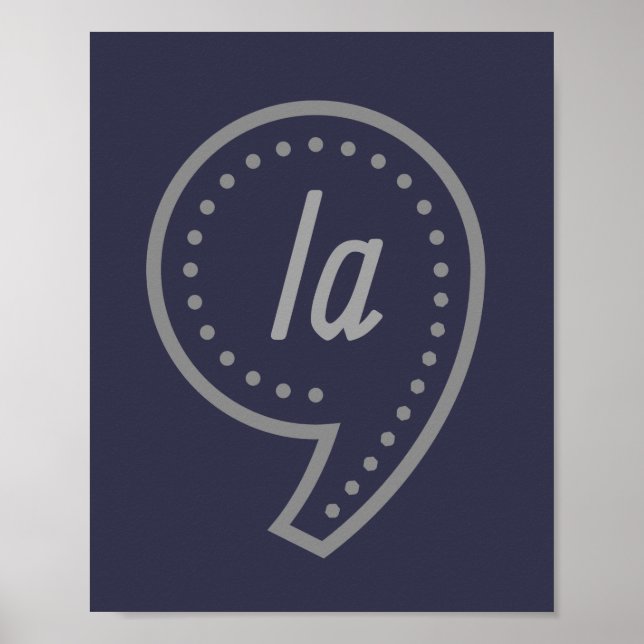 Comma la Kamala Harris Poster (Vorne)