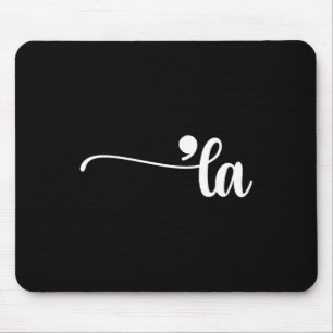 Comma La Kamala Harris Punctuation La Election Vot Mousepad