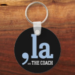 Comma La Kamala Harris Tim Walz Coach 2024 Schlüsselanhänger<br><div class="desc">Comma La Kamala Harris Tim Walz Coach 2024</div>