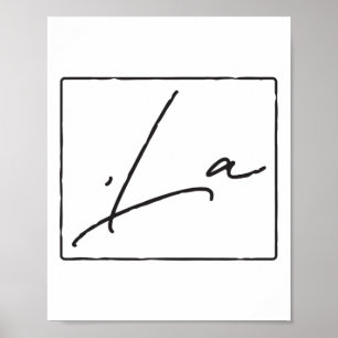 Comma La - Kamala Harris Vote Harris Waltz 2024 Ka Poster
