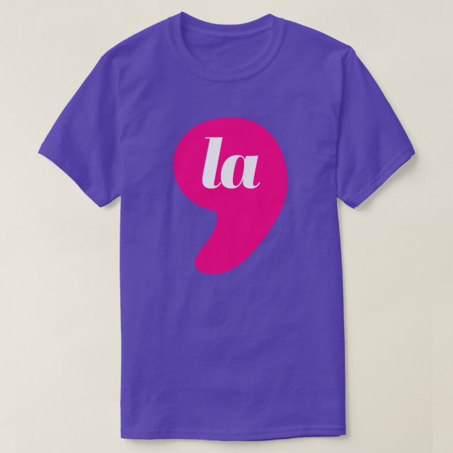 Comma La - Kamala Pink T-Shirt (Design vorne)