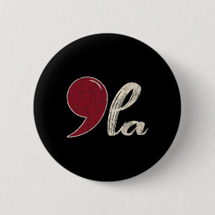 Comma La Kamala Walz 2024 Präsident Kamala-harris Button