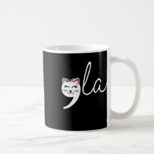 Comma Patriotic Cat Shirt 2024 Girls La Kaffeetasse