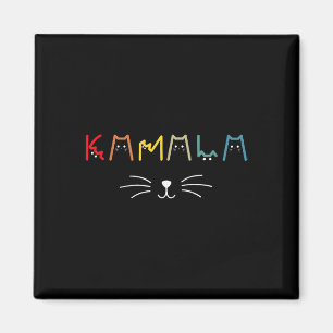 Commala Cat Lettering Positive Funny Cat Letters Magnet