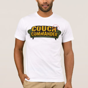 Commandant du canapé - Funny Lazy Dad T-shirt