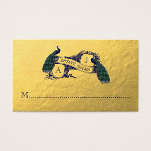 Commande à façon de paons d'or