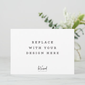 COMMANDE D'IMPRESSION Carte paysage horizontale de