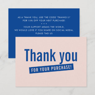 COMMANDE INSERTION moderne merci rose bleu