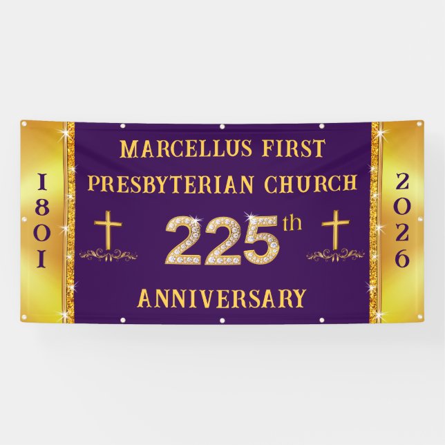 Commande spéciale, bannière du 225e anniversaire d (Horizontal)