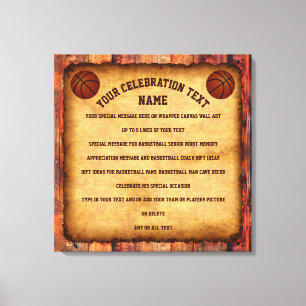 Commande spéciale Votre Canevas De Sports Personna