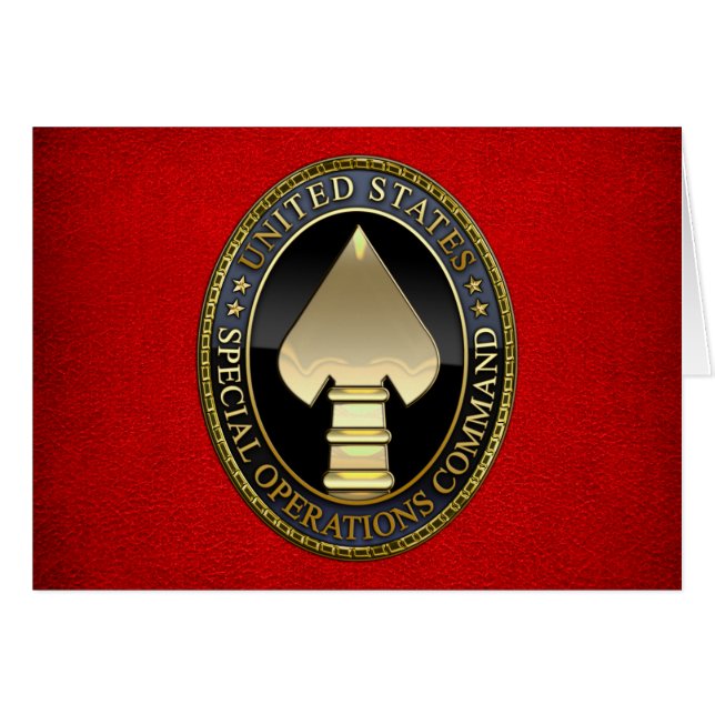 Commandement des opérations spéciales des États-Un (Devant horizontal)