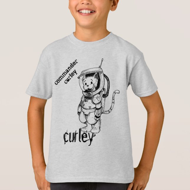 ‚Commander Curley‘ T-Shirt (Vorderseite)