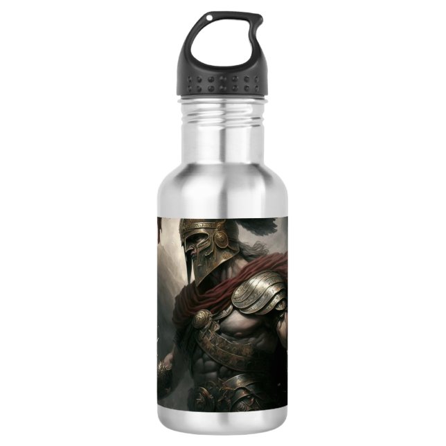 Commander Edelstahlflasche (Vorderseite)